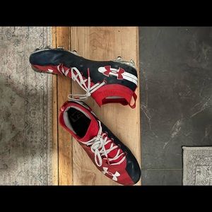 Under Armour Spotlight USA football cleats (used)